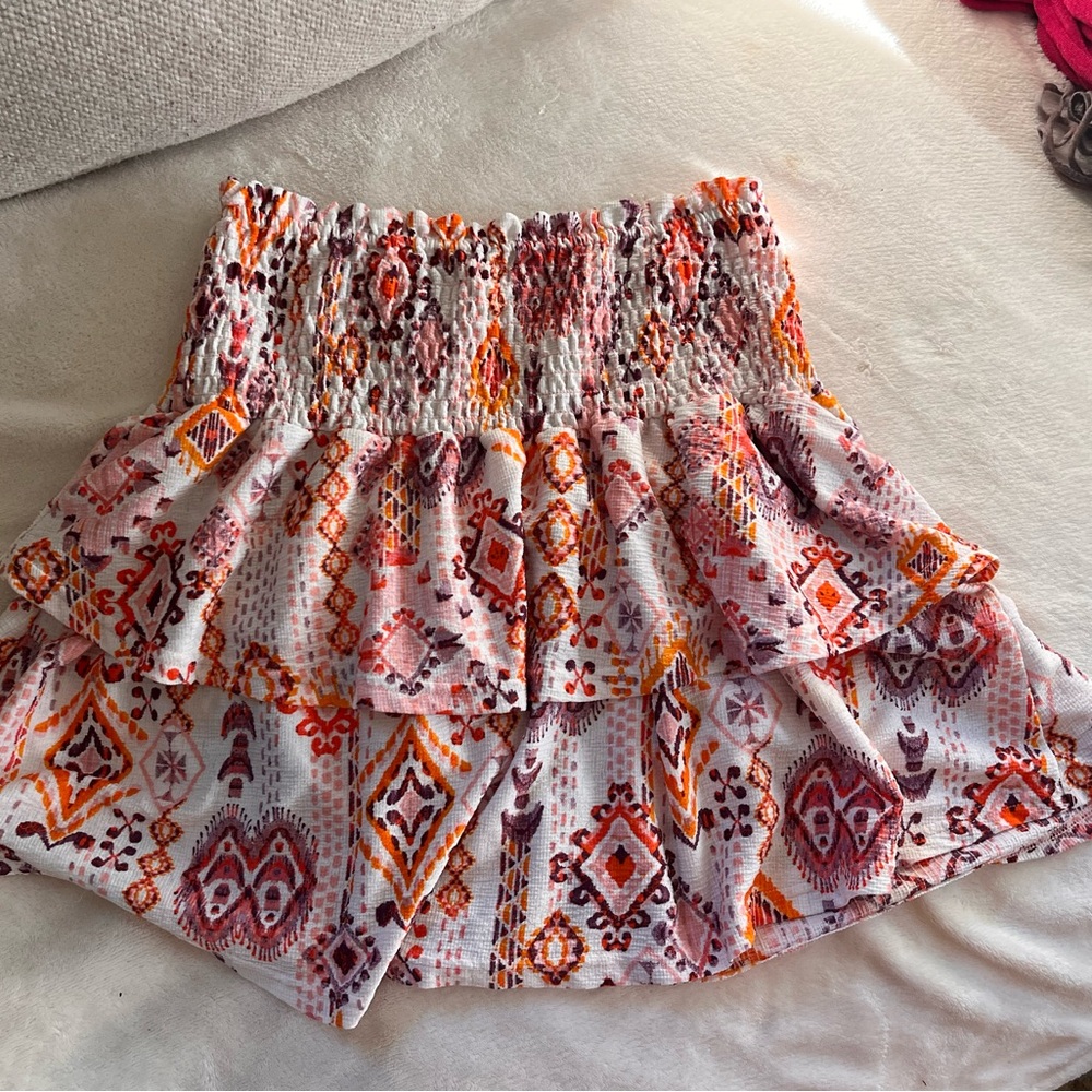 Nordstrom Mini Skirt in Vibrant Floral Print